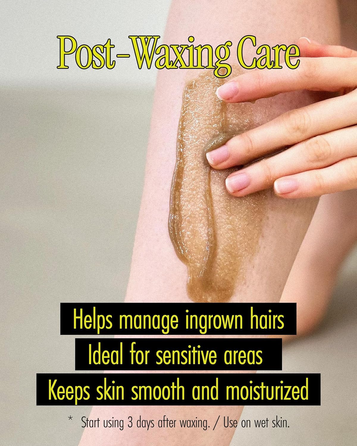 Relief Mud Sensitive Skin Body Scrub 6.34 fl oz Ingrown Hair Razor Bumps Exfoliator - Image 8