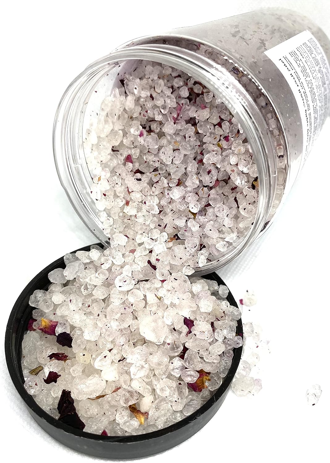 Juman Dead Sea Luxurious All Natural Rose & Argan Oil Bath Salt with Dead Sea Minerals - Image 2