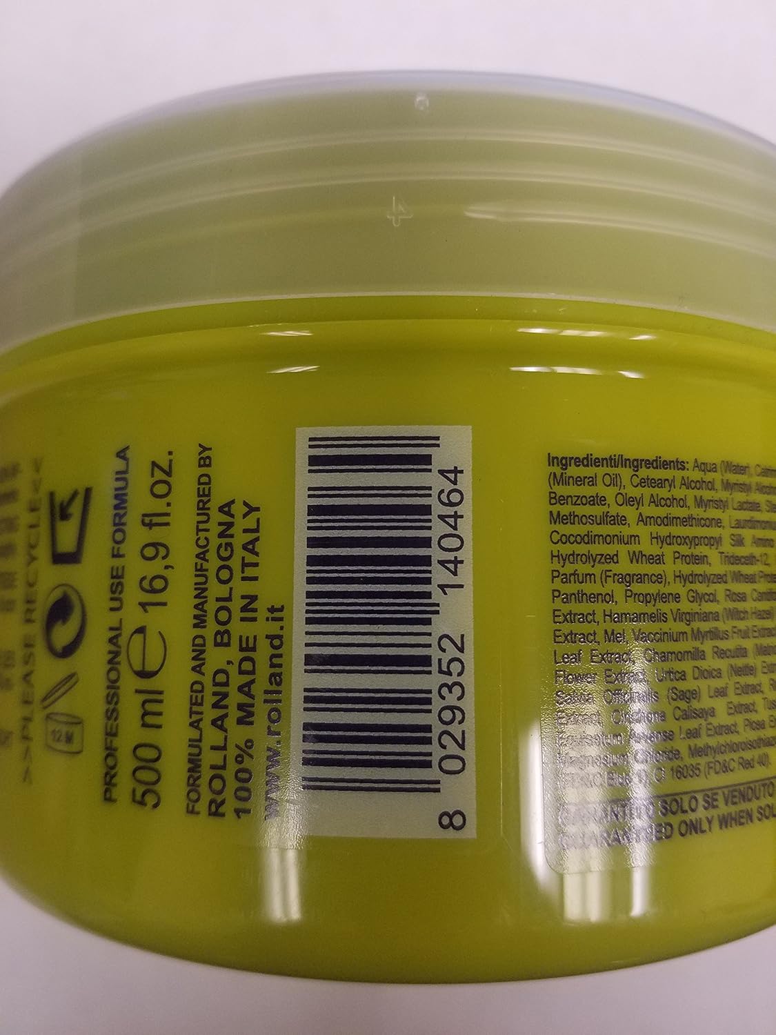 UNA Moisturizing Hair Masque - Enriched with Hydrolyzed Wheat Protein, Shea Butter, Argan Oil, Moisturizes and Nourishes, Bestows strength and Vitality for Damaged Hair - 500 ml - Image 2
