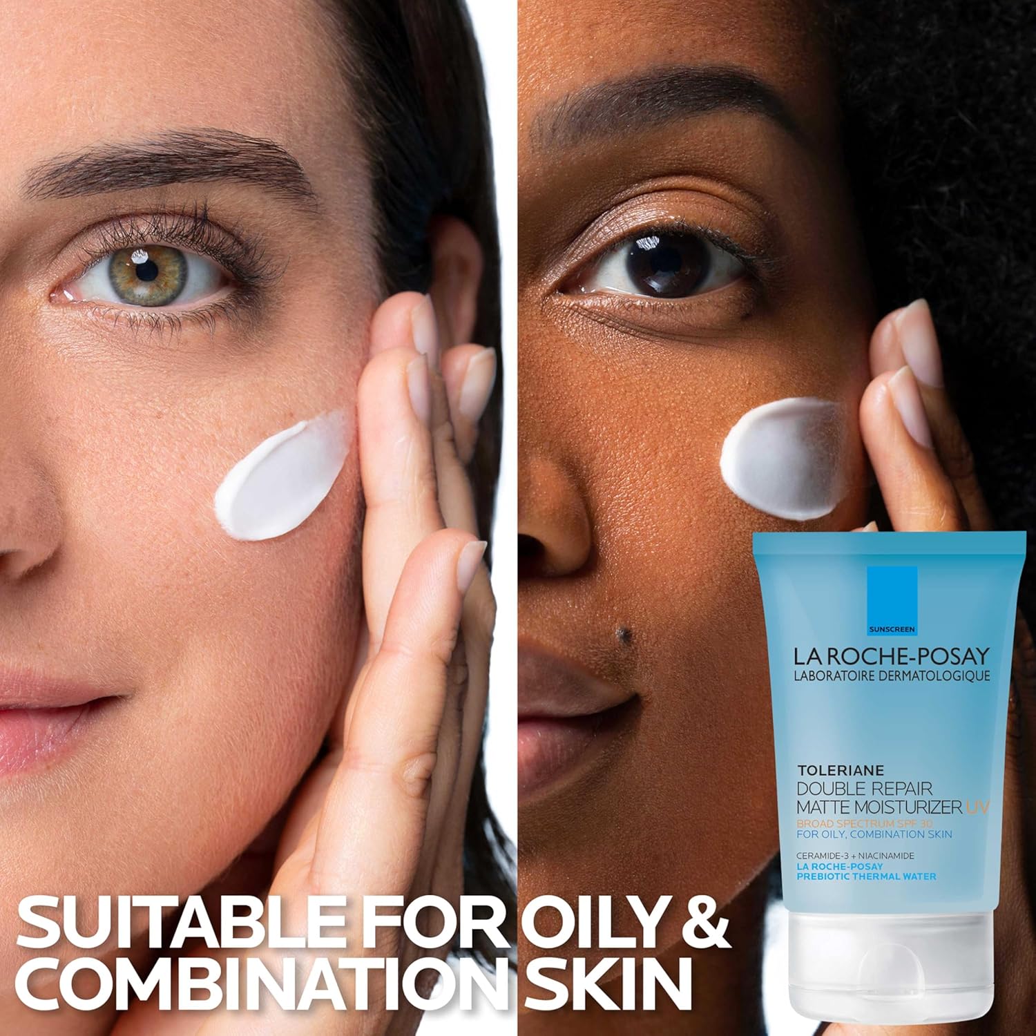 La Roche-Posay Toleriane Double Repair Matte Moisturizer 3 oz for Oily Skin SPF 30 - Image 6