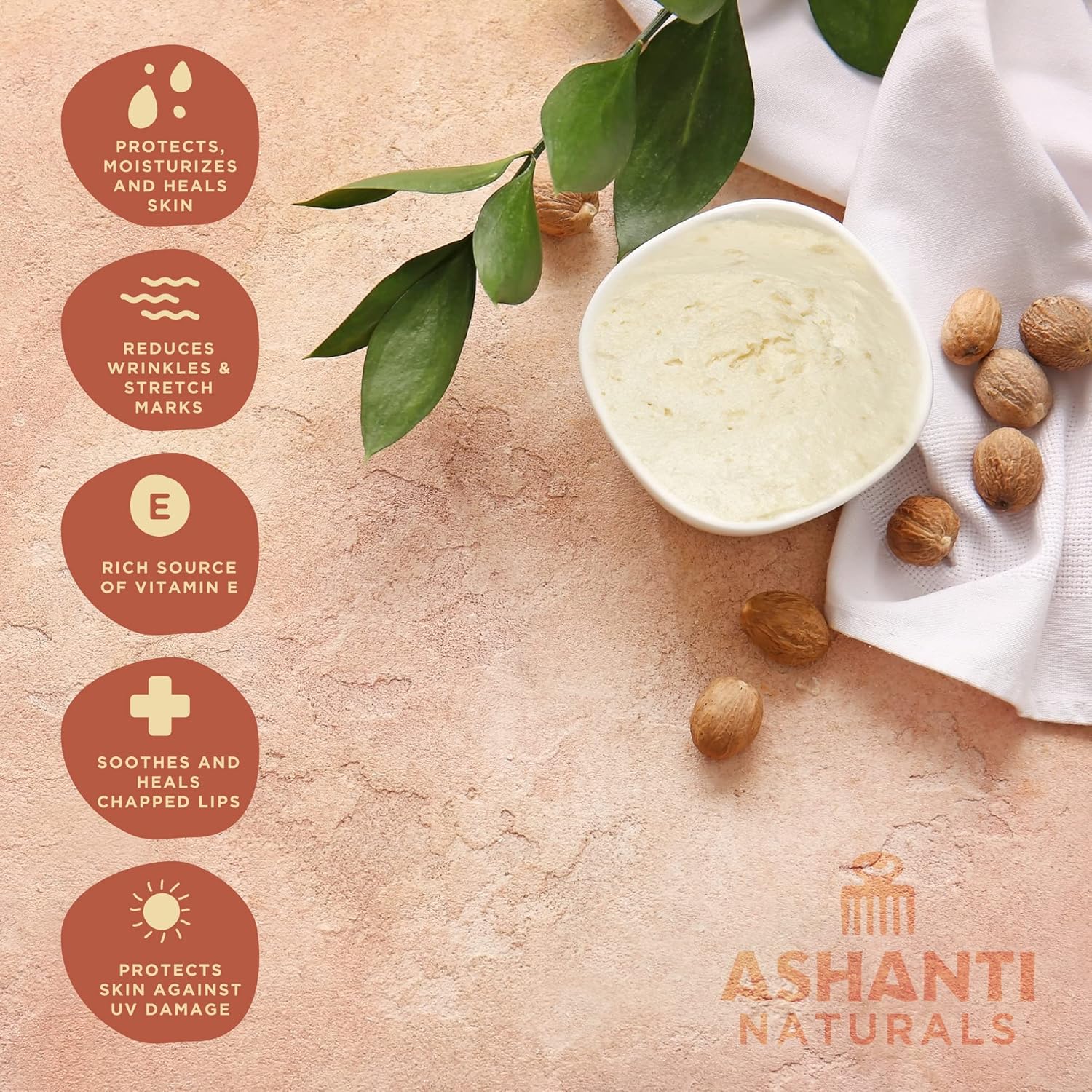 Scented Whipped Shea Butter | African Body Butter for Men w/Coconut and Almond Oil (Blackjack Souffle, 8 oz) - Image 3