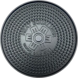 9.25 inch Cast Iron Heat Equalizer-Heat Diffuser Plate for Gas & Electric Stoves | Even Heat Distribution & Simmer Plate-even cooking-Durable Heat Tamer for Burners & Cooktops