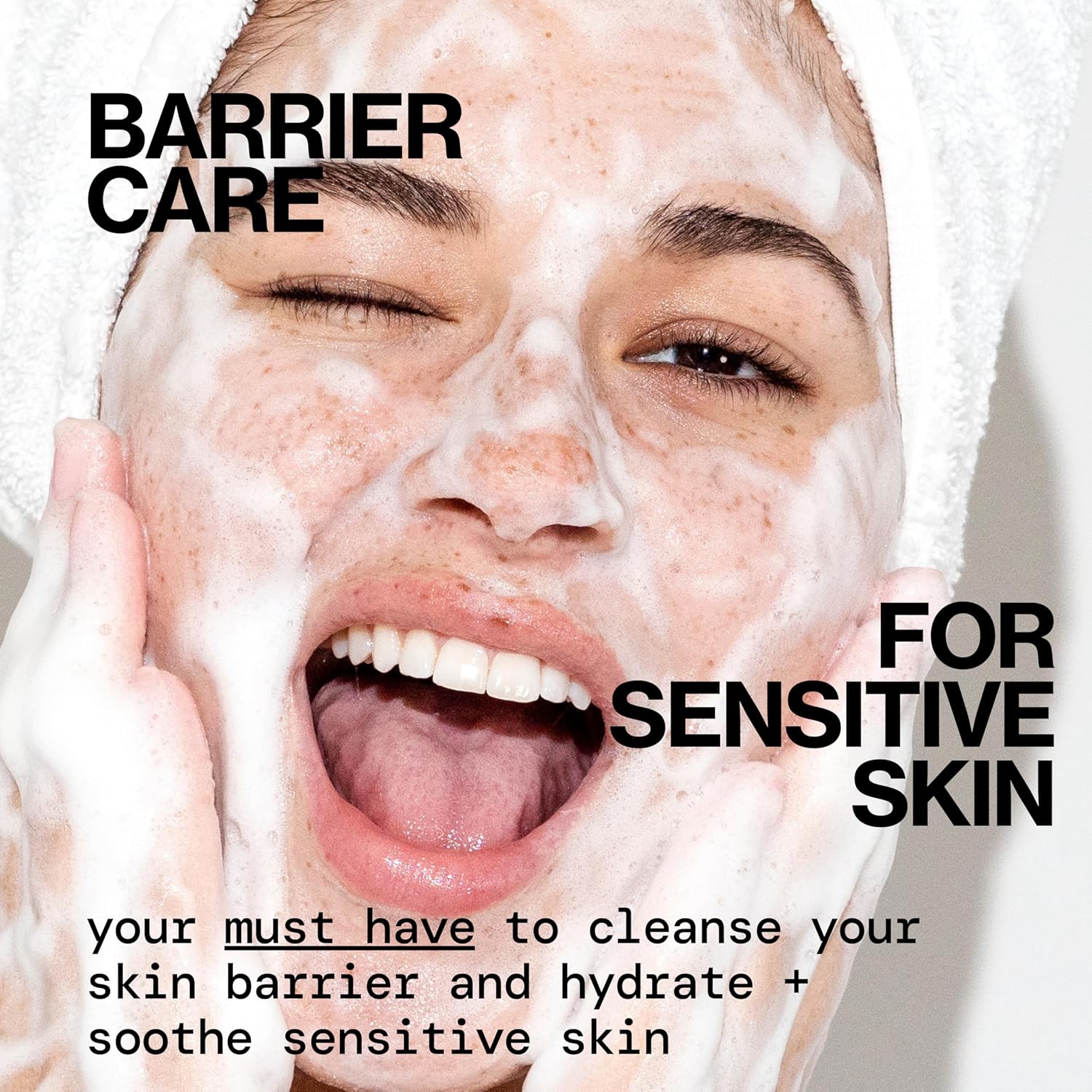 Pacifica Face Wash for Sensitive Skin Facial Cleanser Vegan Ceramide Barrier Repair Extra Gentle for Daily Fragrance Free for Sensitive Skin, Clean Beauty, Vegan & Cruelty-Free Dermatologist Tested - Image 4