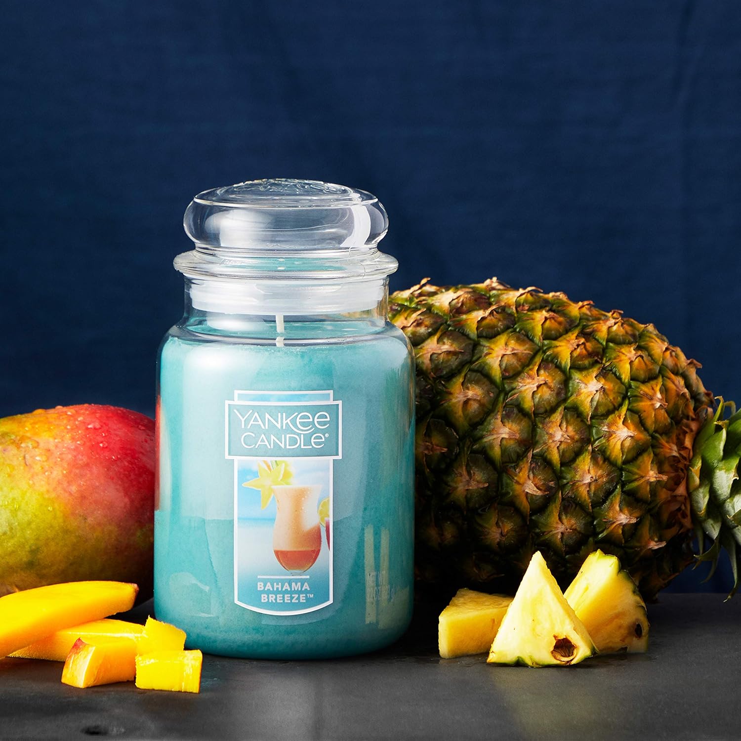 Yankee Candle Salted Caramel Scented, Classic 22oz & Bahama Breeze Scented, Classic 22oz Large Jar Single Wick Candle & MidSummer's Night Scented, Classic 22oz Large Jar Single Wick Candle - Image 6