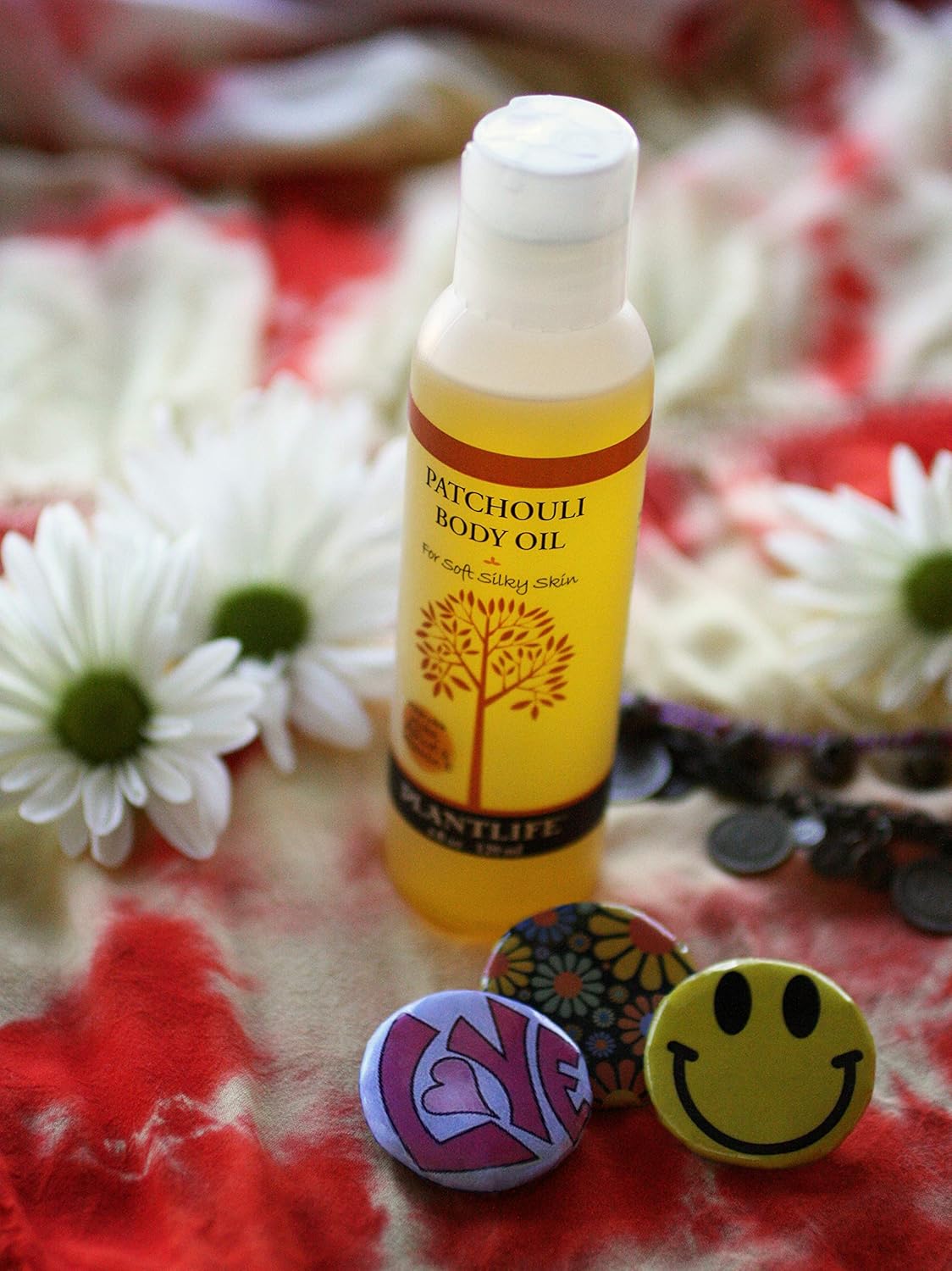 Plantlife Patchouli Body Oil - Moisturizing Natural Body Oil for All Skin Types - Nourishing Dry Skin and Making It Feel Soft and Silky for Women & Men - Bath, Body & Massage Oil - 4oz - Image 5