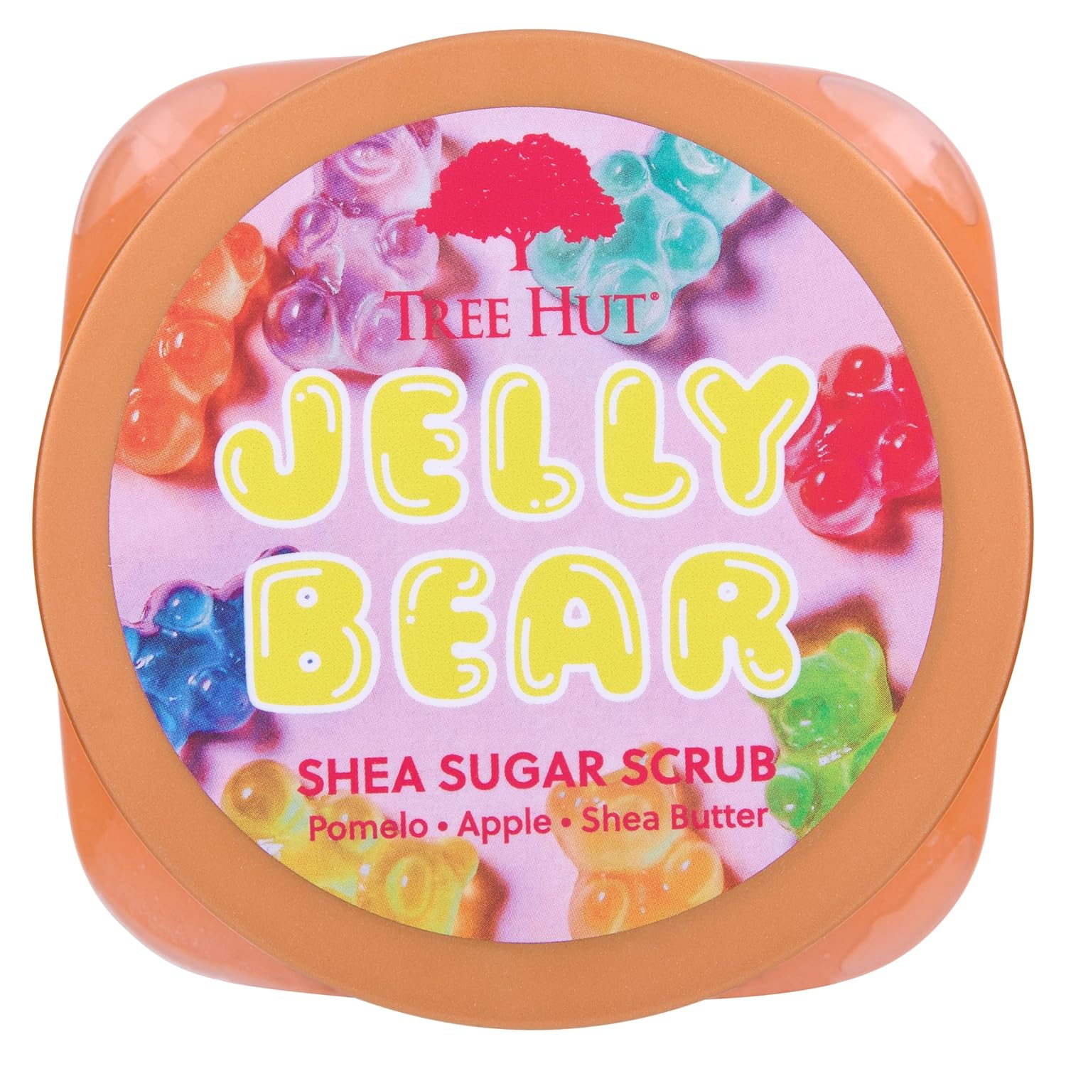 Tree Hut Jelly Bear Shea Sugar Scrub 18 oz Exfoliating Body Wash for Soft Hydrated Skin - Image 2