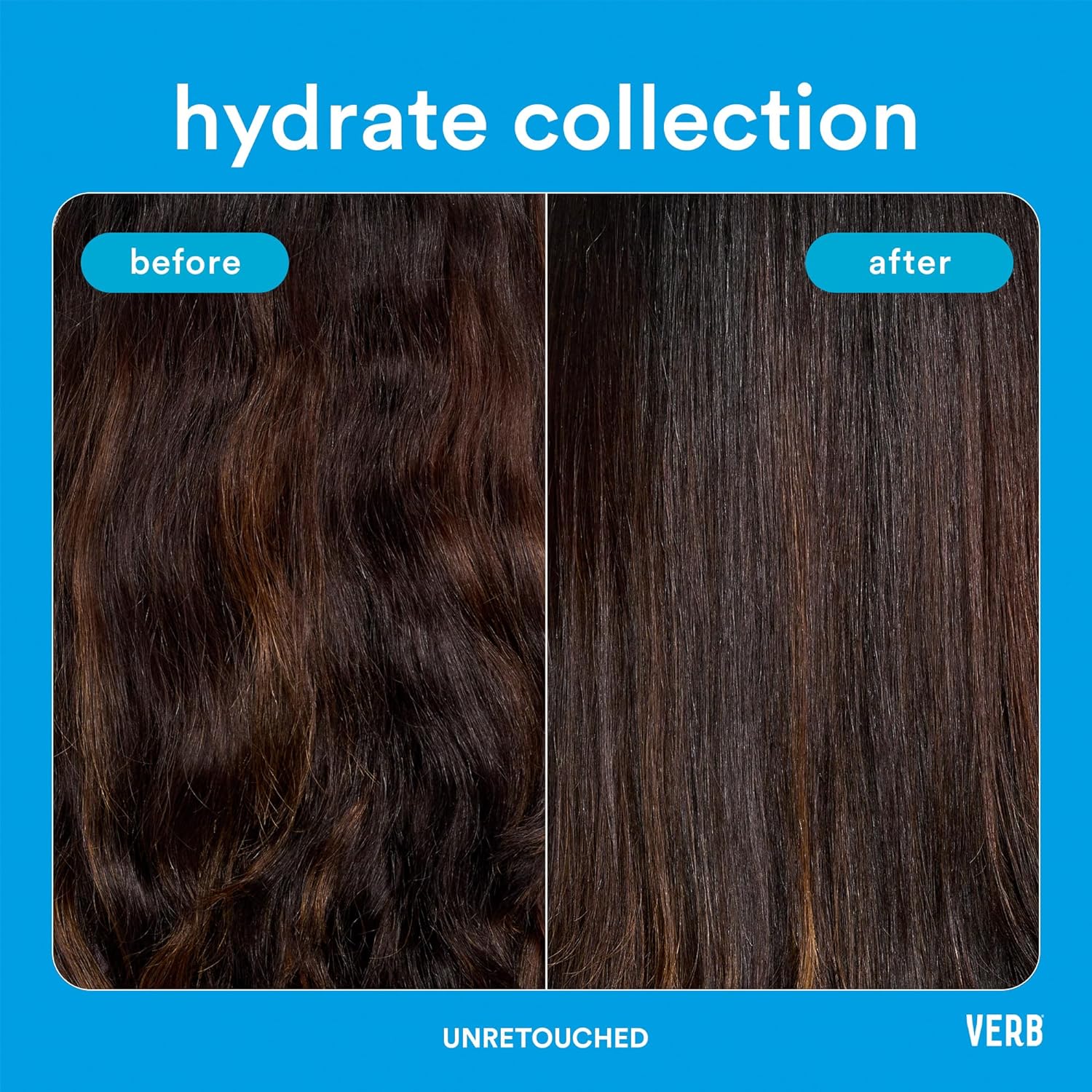VERB Hydrate Oil - Add Moisture -Increases Shine - Smooth Frizz - Heat Protection for Dry + Frizzy Hair - Amber + Warm Jasmine Scent - Image 6