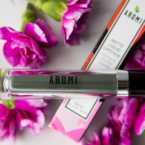 Aromi Olive Green Matte Liquid Lipstick | Sage Lip Color, Vegan, Cruelty-free, Waterproof, Smudge and Smear Proof, Long-Lasting (Olive You)