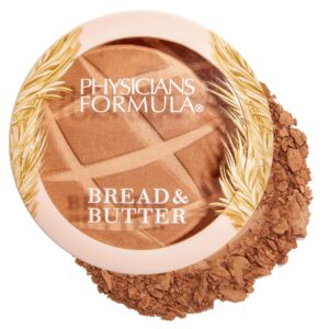Physicians Formula Murumuru Bread & Butter Bronzer Baked, Moisturizing, Silky All-Day Glow, Dermatologist Tested, Hypoallergenic, Vegan & Cruelty-Free