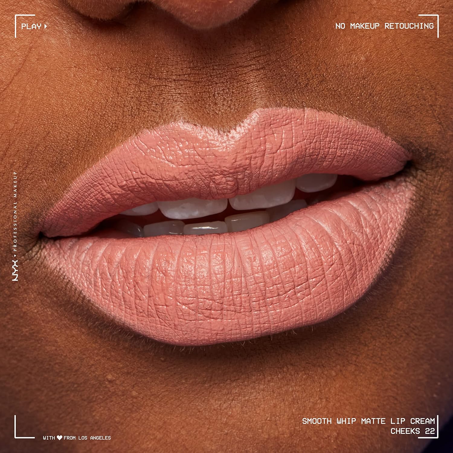 NYX PROFESSIONAL MAKEUP Smooth Whip Matte Lip Cream, Long Lasting, Moisturizing, Vegan Liquid Lipstick - Cheeks (Soft Pinky Nude) - Image 5