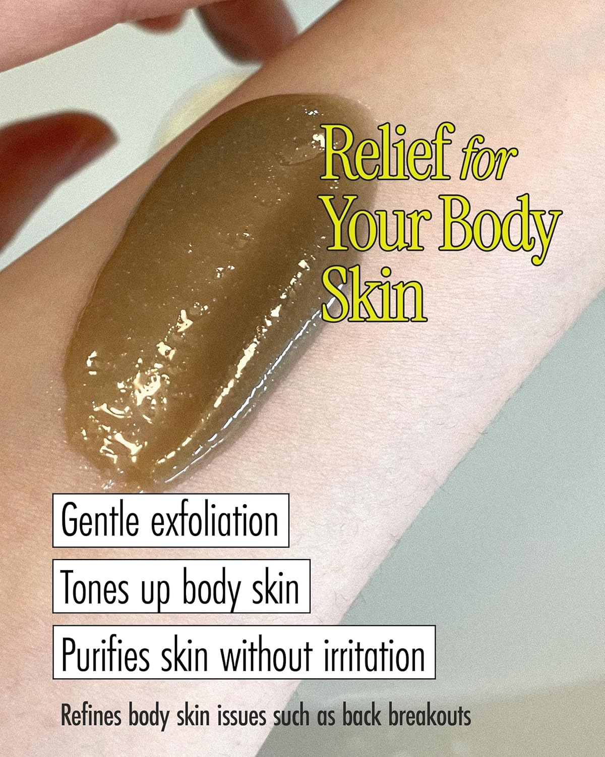 Relief Mud Sensitive Skin Body Scrub 6.34 fl oz Ingrown Hair Razor Bumps Exfoliator - Image 7