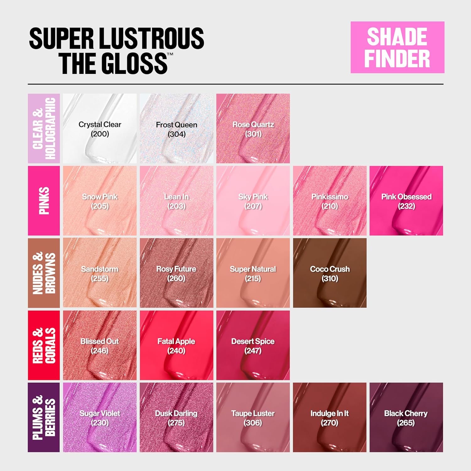 Revlon Super Lustrous Lip Gloss, Non-Sticky, Hydrating, High Shine Finish, 215 Super Natural, 0.13 oz - Image 9
