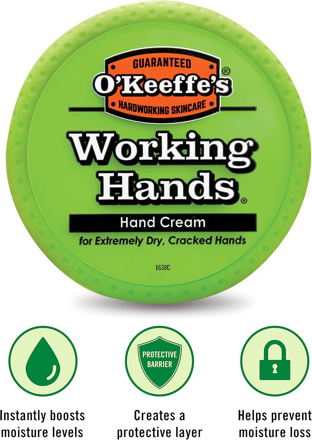 O'Keeffe's K0350002-11 Working Hands Hand Cream in Jar (11 Pack), 3.2 oz - Image 5