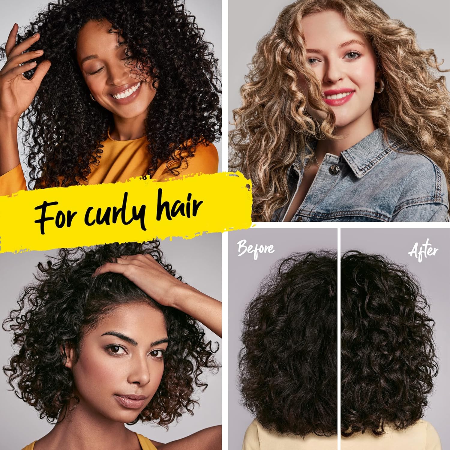 Marc Anthony Curl Enhancing Styling Foam, Extra Hold, Strictly Curls - Vitamin E & Silk Proteins Transforms Frizzy Hair to Full, Shiny, Defined Curls - Sulfate-Free Anti-Frizz Styling Mousse Product - Image 7