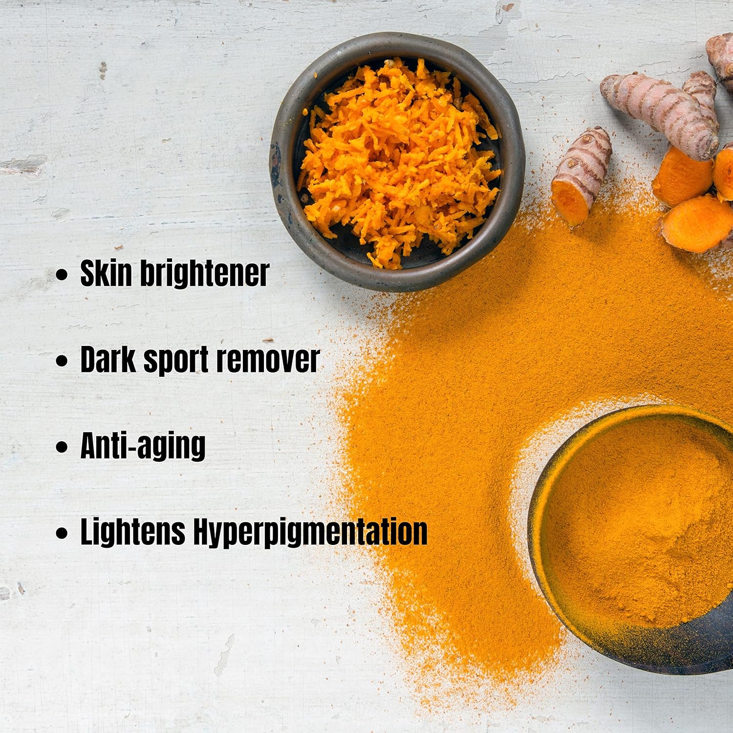Turmeric and Kojic Skin Brightening Soap All Natural Gentle Cleanser for All Skin Types. Fights Acne, Reduces Dark Spots & Fades Scars. Face & Body Cleanser for Men, Women & Teens. (2 Pack) - Image 3
