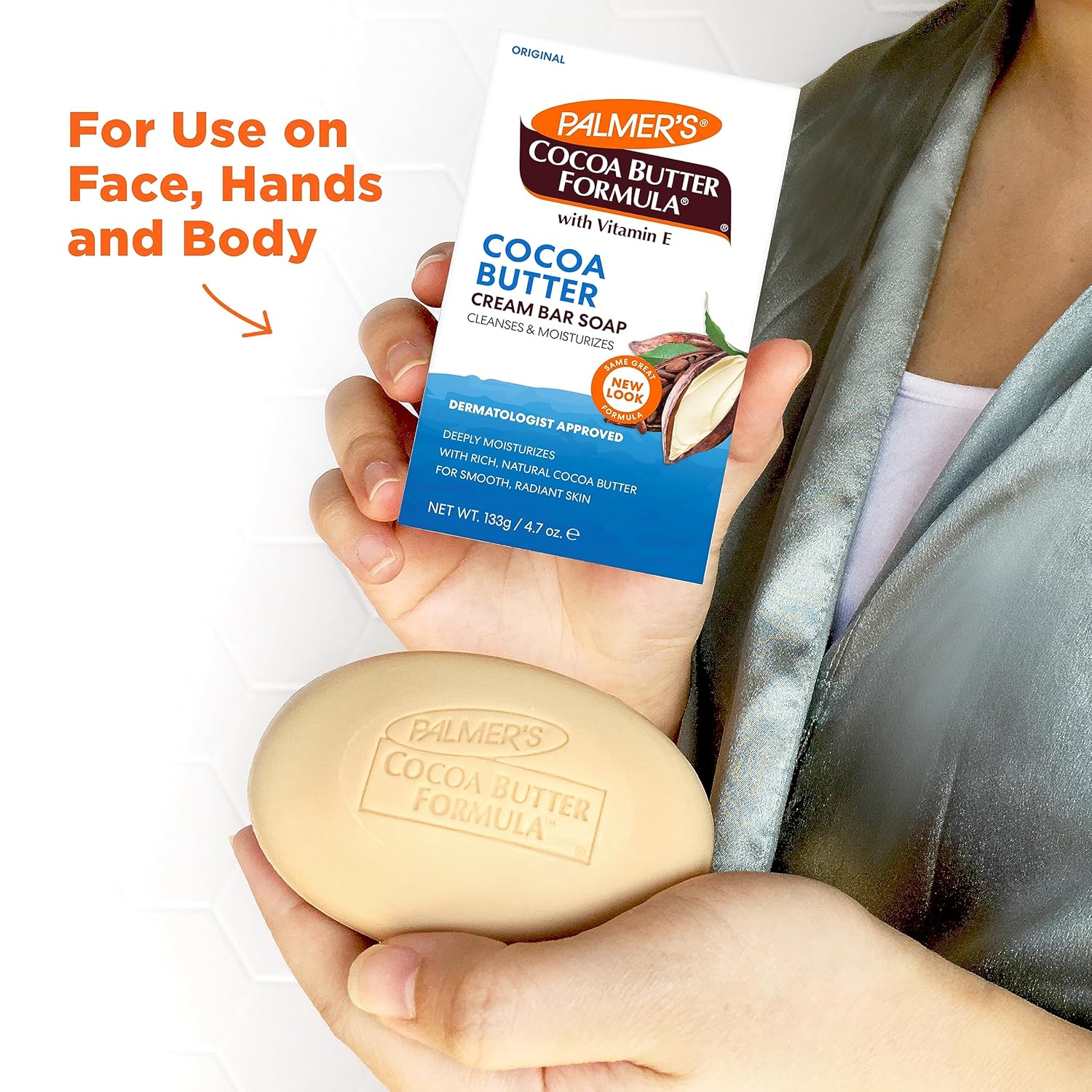 Palmer’s Cocoa Butter Formula with Vitamin E Daily Skin Therapy Formula Cream Soap, 3.5 Ounces (Pack of 12) - Image 5