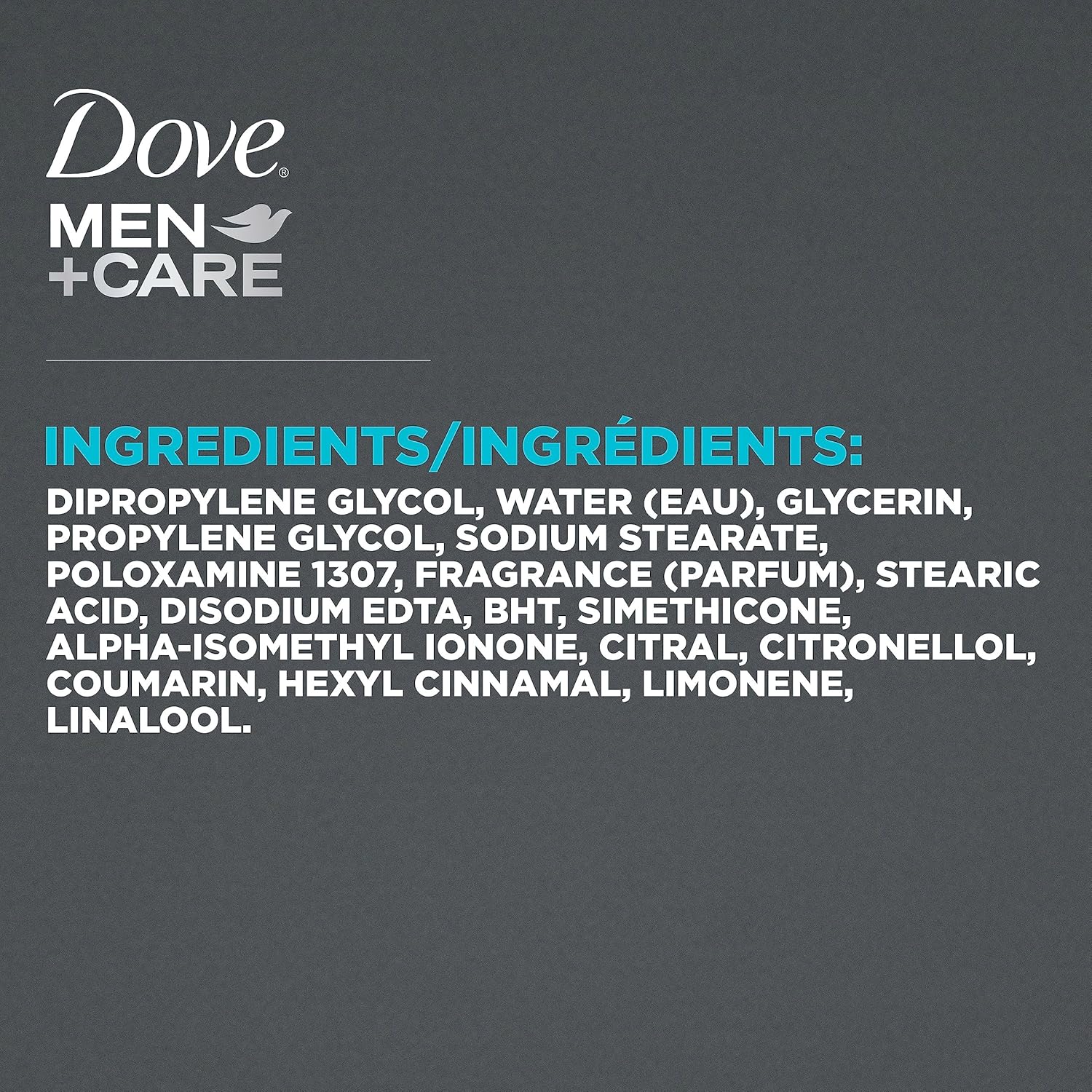 DOVE MEN + CARE Clean Comfort Aluminum Free Deodorant Stick for Men 3 oz 4 Count - Image 12