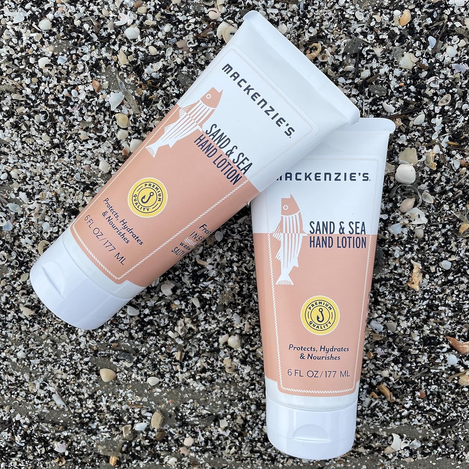 MACKENZIE'S Sand & Sea Lotion 6 oz - Gifts for Fishermen - Gifts for Men - Gifts for Women - Natural - Moisturizing - Hand Lotion - Body Lotion - Image 3