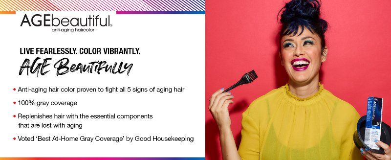 AGE beautiful Permanent Hair Color Dye Anti-Aging