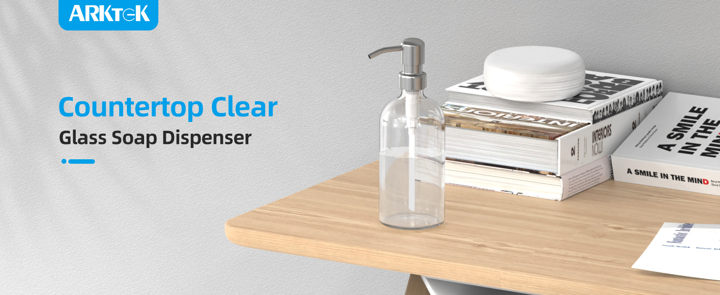 Glass Soap Dispenser