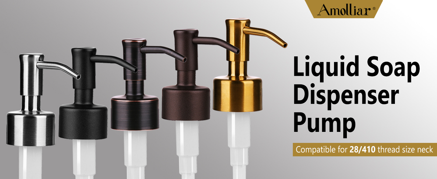 Liquid soap dispenser pump
