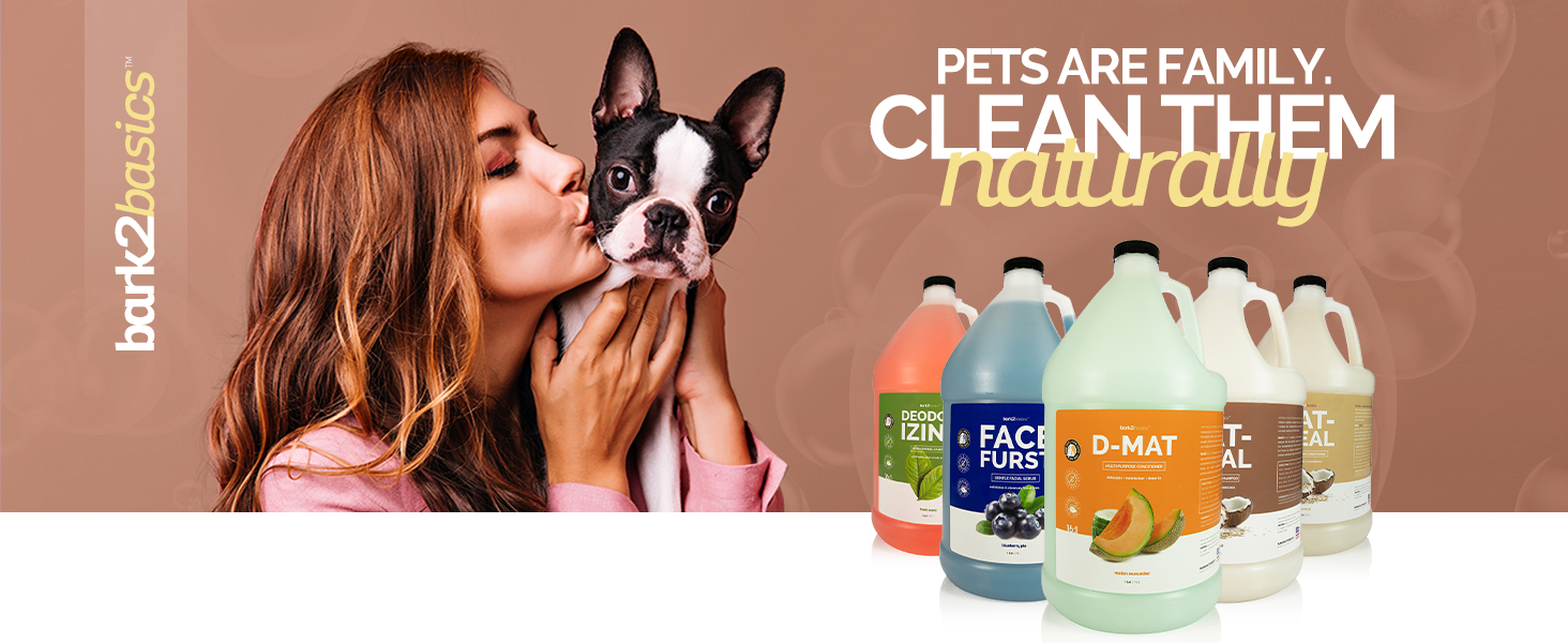 Bark2Basics Pomegranate Greek Yogurt Dog Shampoo 1 Gallon