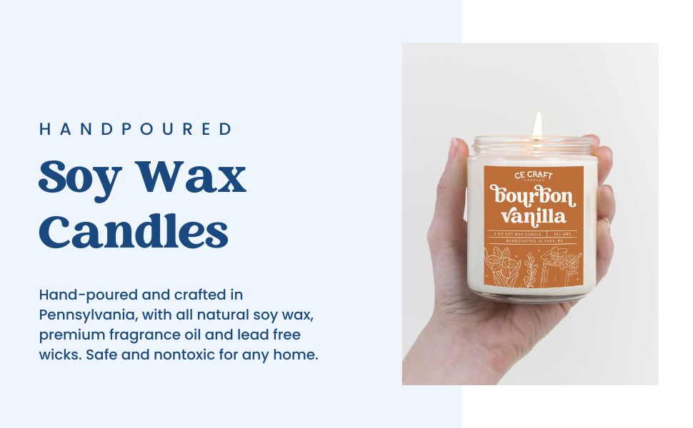 Handpoured Soy Wax Candles