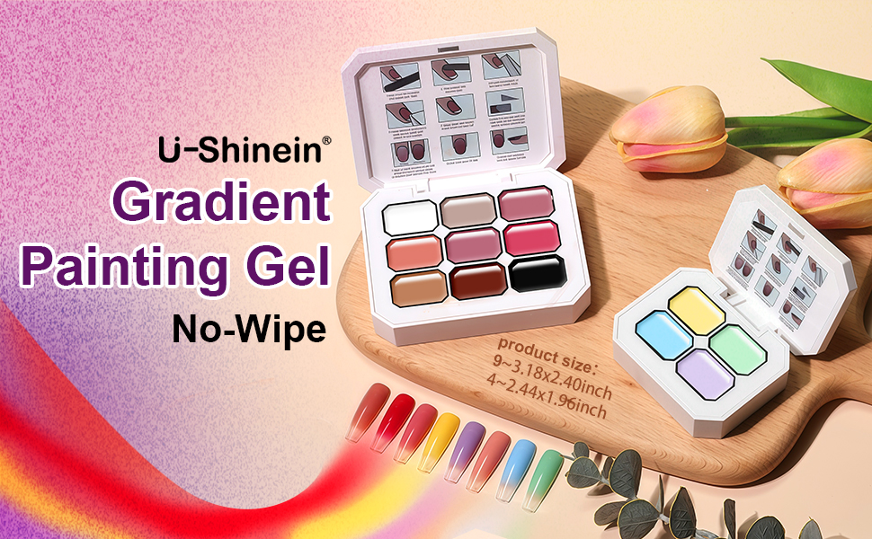 U-Shinein Amazing Grdient Painting Gel