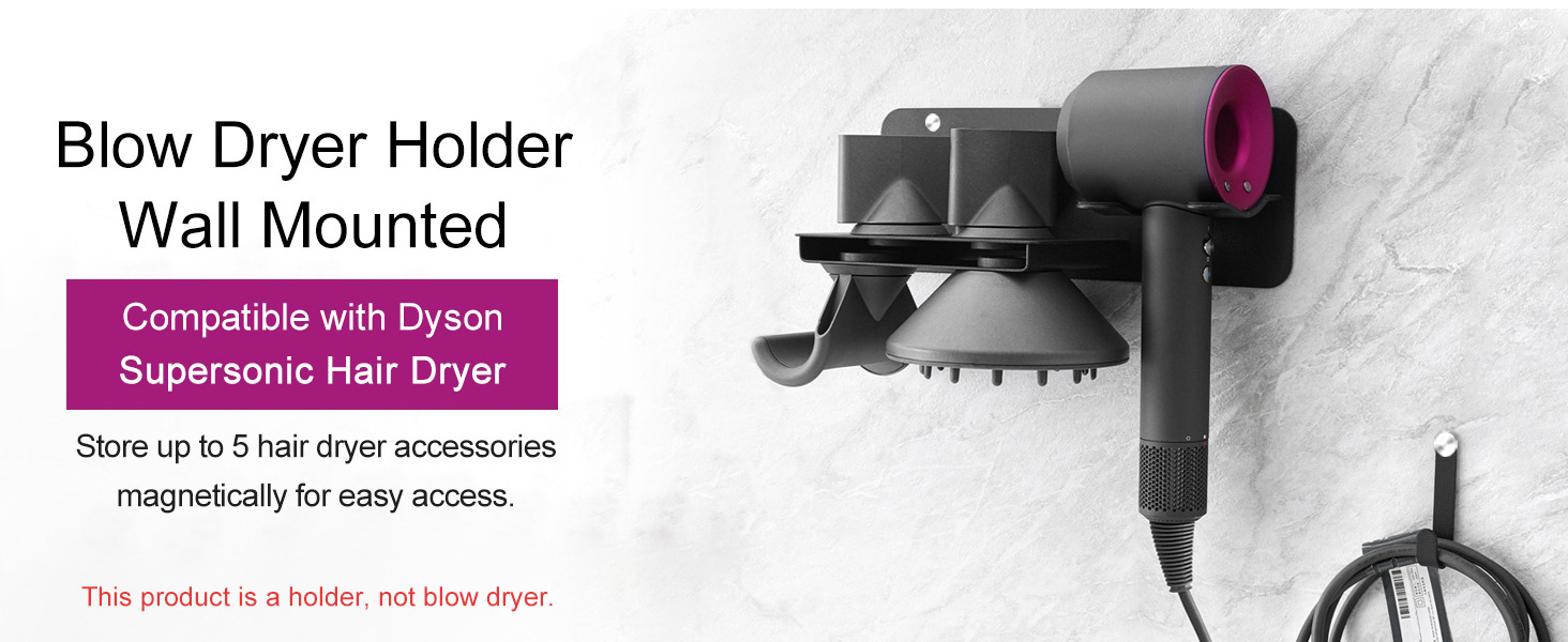 Hair Dryer Holder Installation