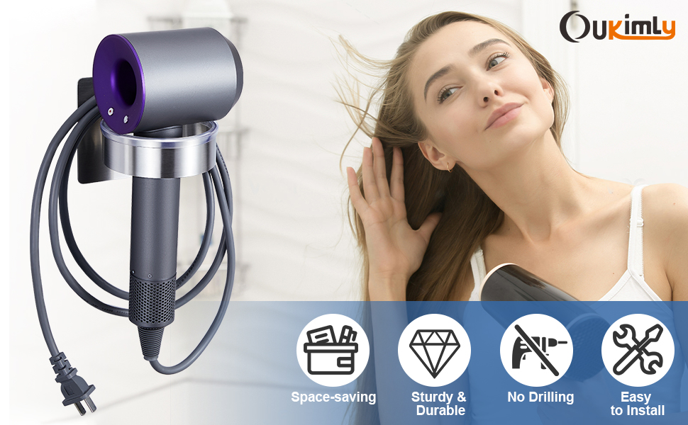 Oukimly Hair Dryer Holder