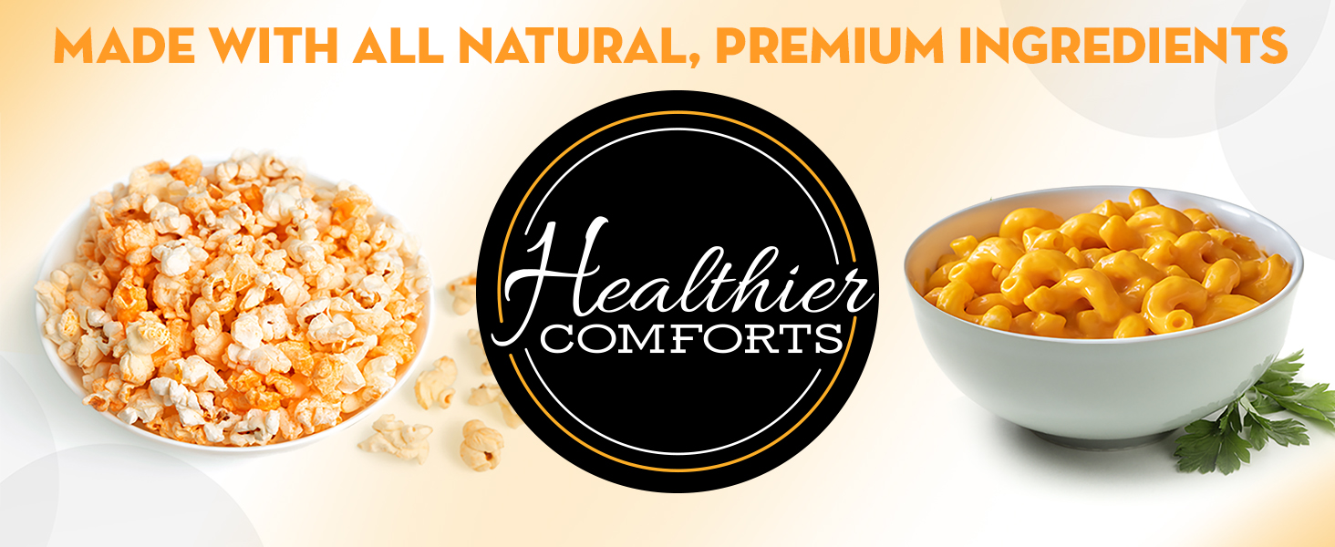 Healthier Comforts Cheddar Cheese Powder