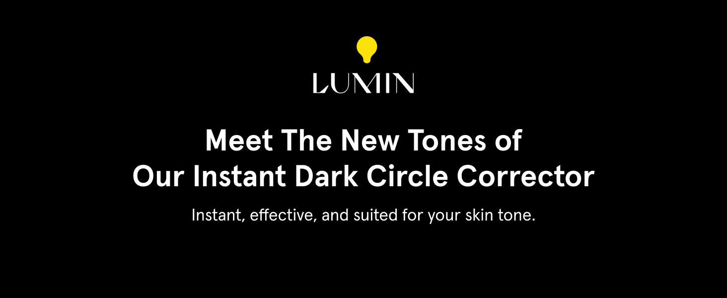 Lumin skincare dark circle corrector