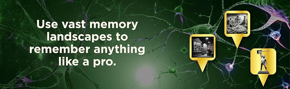 Use vast memory landscapes to remember anything like a pro