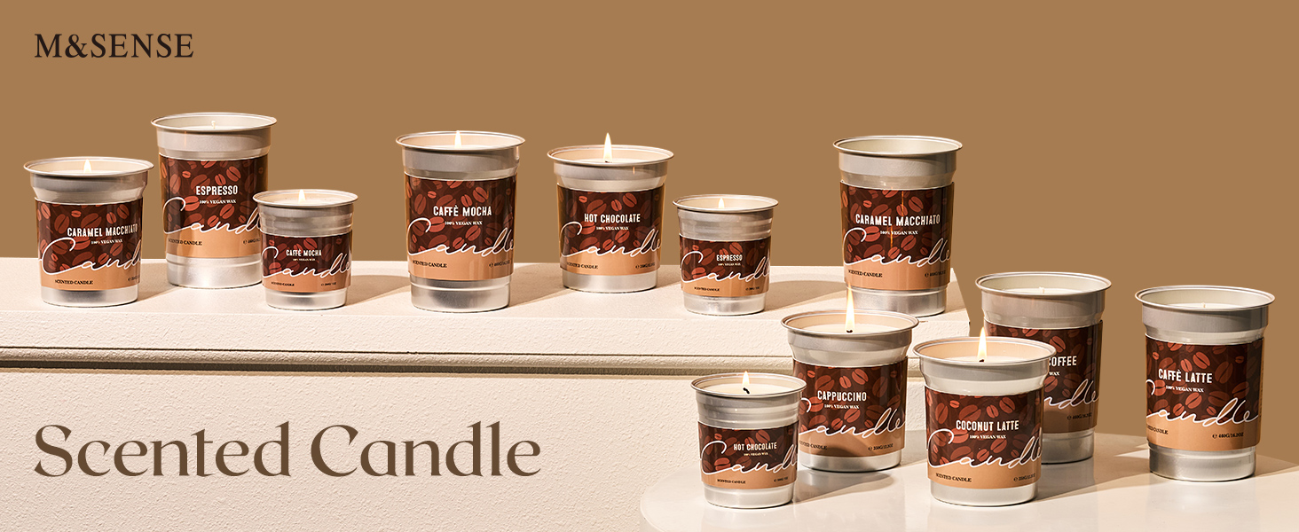 Coffee Candle in Use