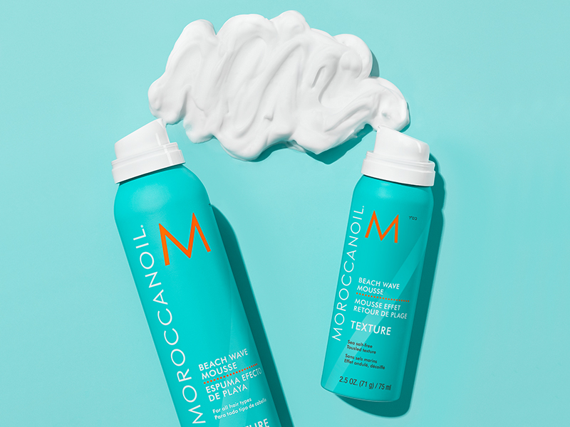 beach wave mousse texture