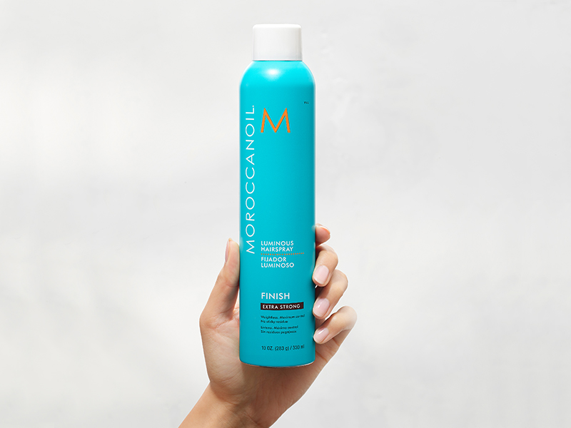moroccanoil luminous hairspray extra strong hold