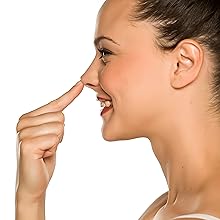 Lady Pointing Nose