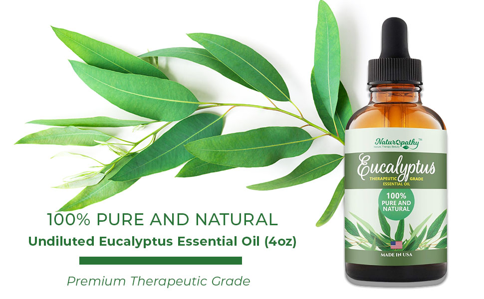 Eucalyptus Essential Oil Therapeutic Grade Premium Quality Aromatherapy