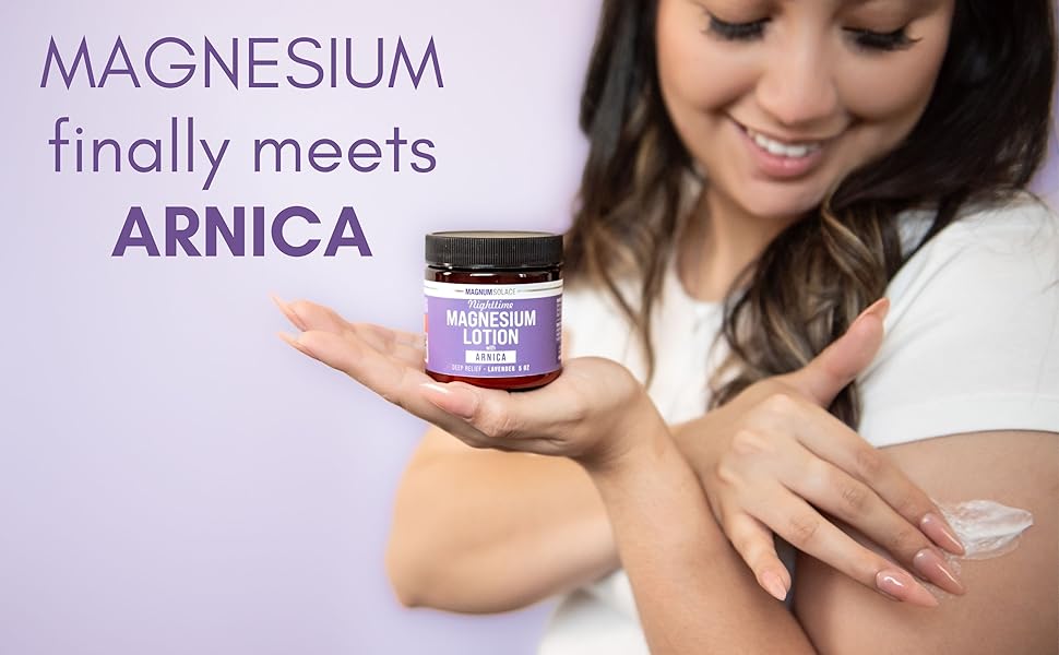 magnesium lotion with arnica
