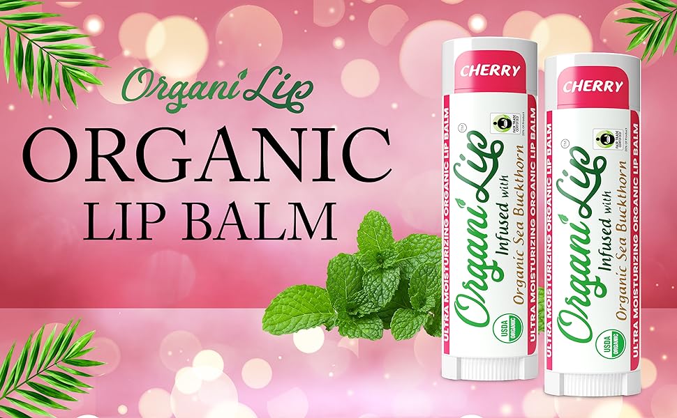 100% Natural + Organic Lip balm