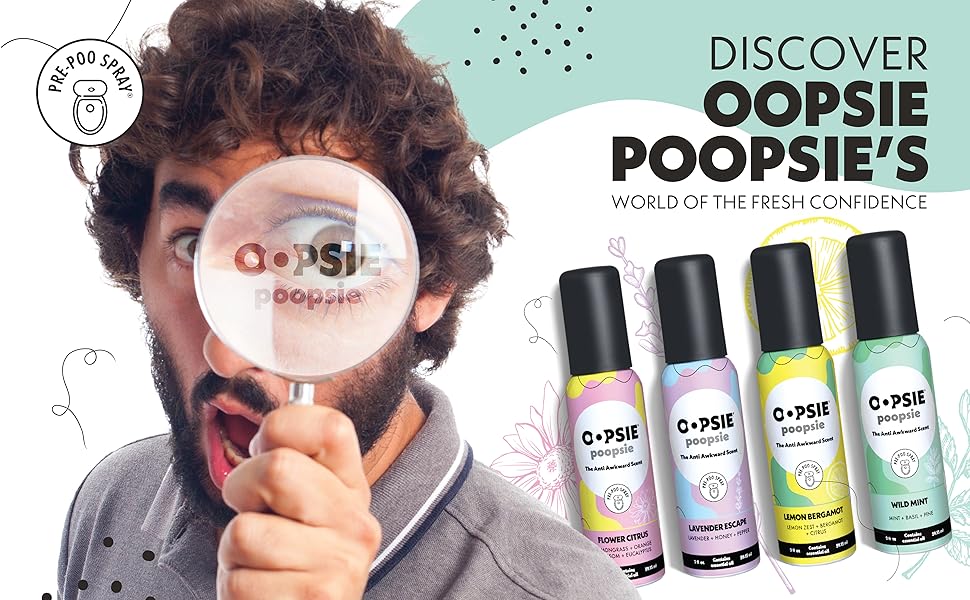oopsie poopsie pre poop toilet spray