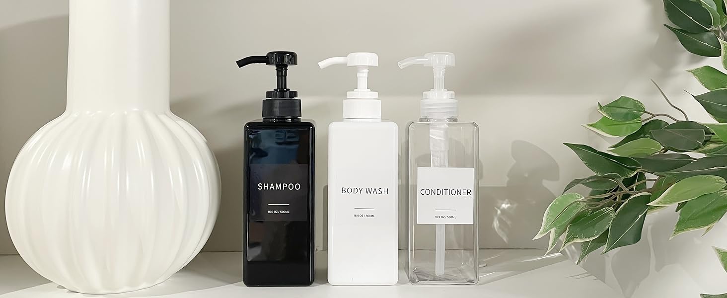 shampoo and conditioner dispenser