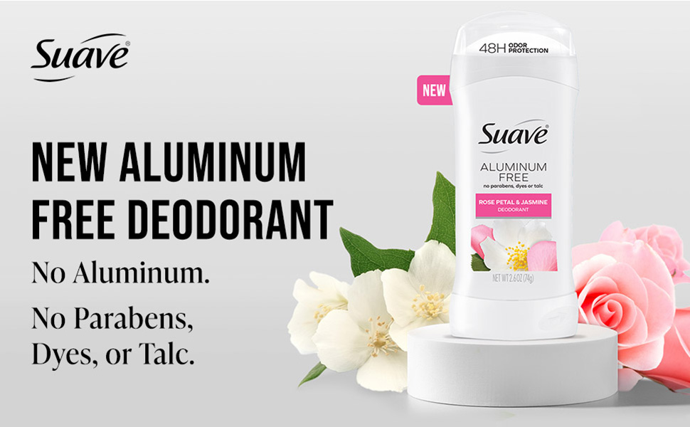 Suave Aluminum Free Deodorant