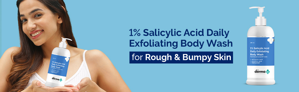 The Derma Co 1% Salicylic Acid Exfoliating Body Wash