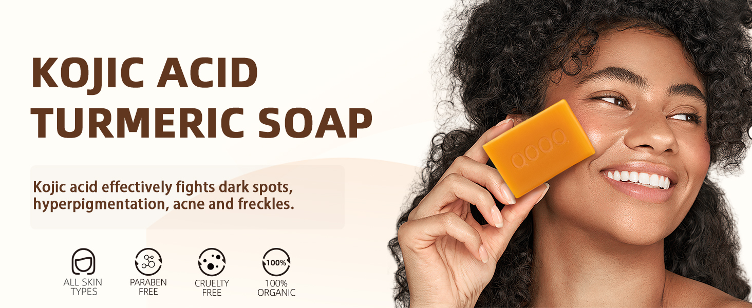 kojic acid turmeric soap