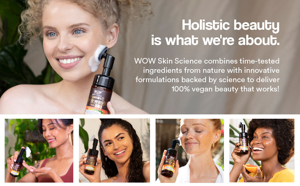 wow skin science face wash with brush buywow face wash brush skin scrubber cleansing daily cleanser