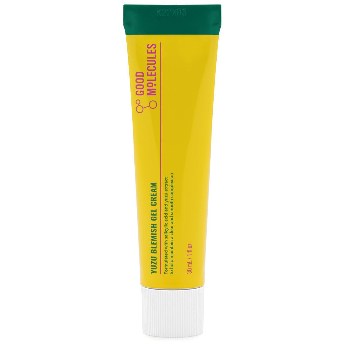 Good Molecules Yuzu Blemish Gel Cream 30ml Lightweight Moisturizer Salicylic Acid CICA - Image 2