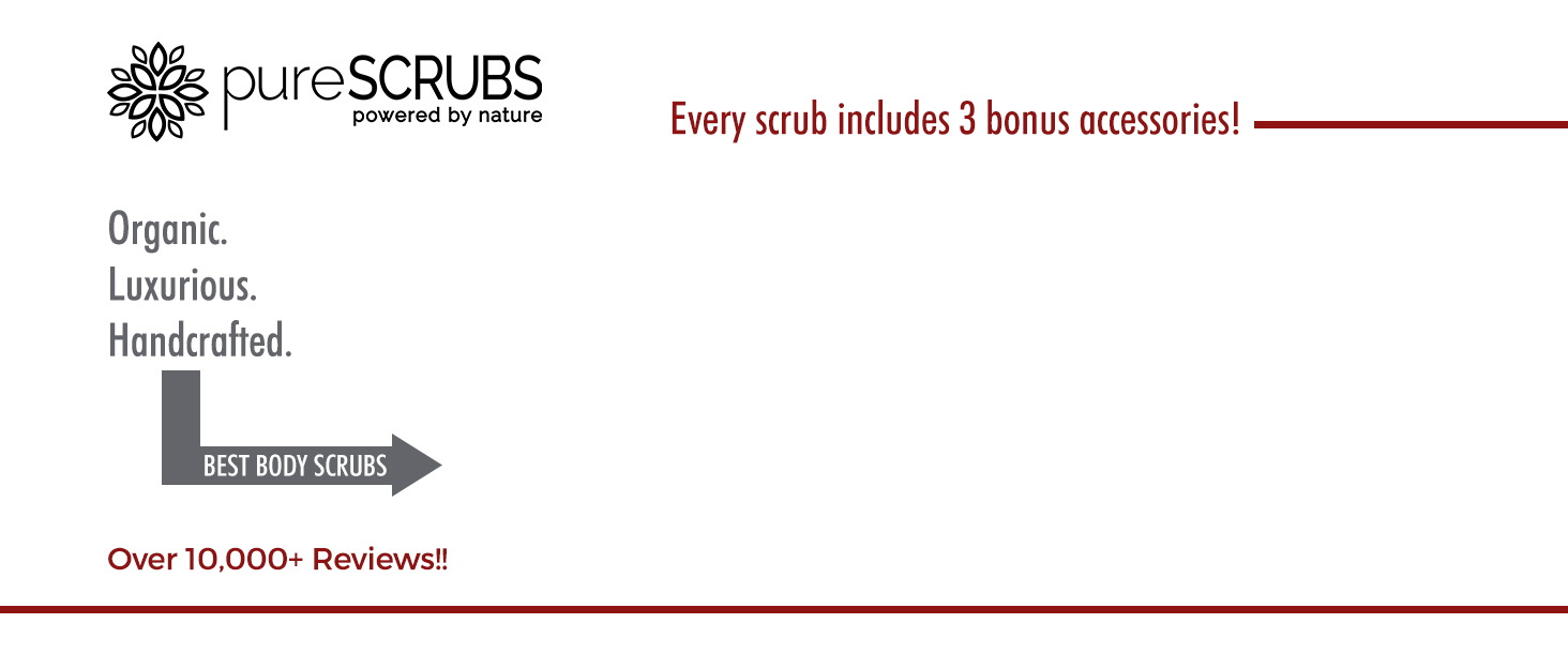 pureSCRUBS Organic Body Scrubs