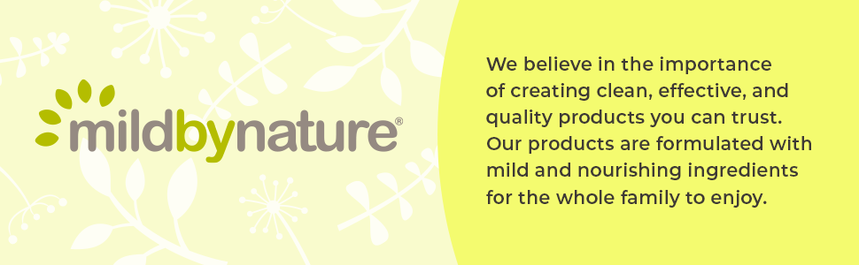 Mild by nature, natural soap, personal care, cruelty free
