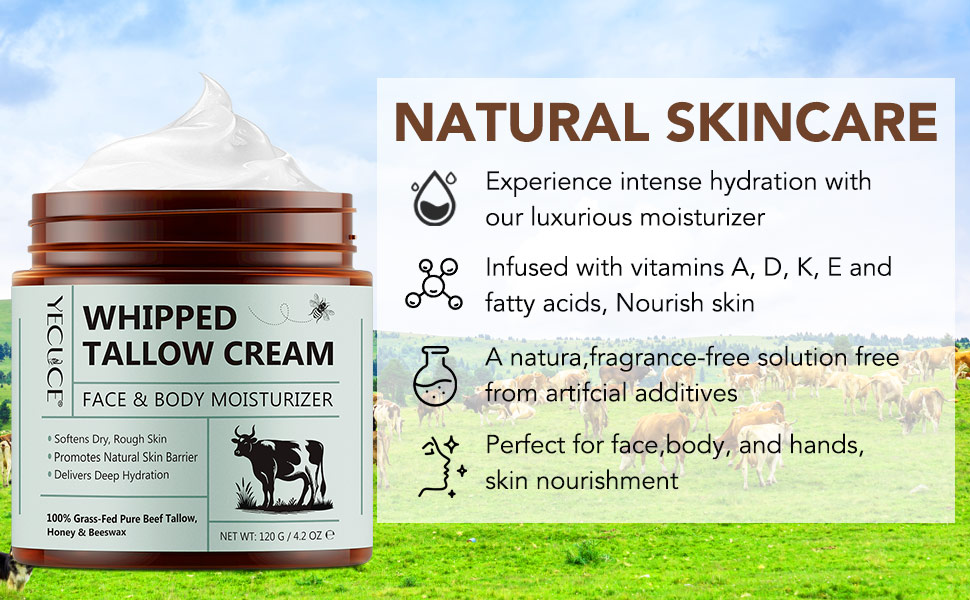 Whipped Tallow Honey Balm